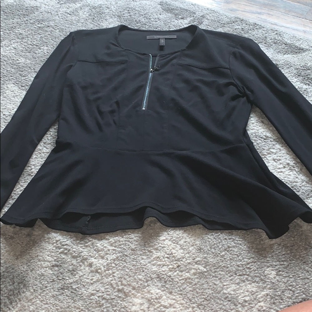 Bcbg max azria peplum top